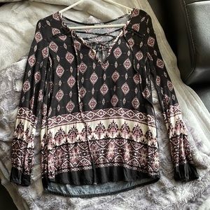 Long Sleeve Charlotte Russe Blouse